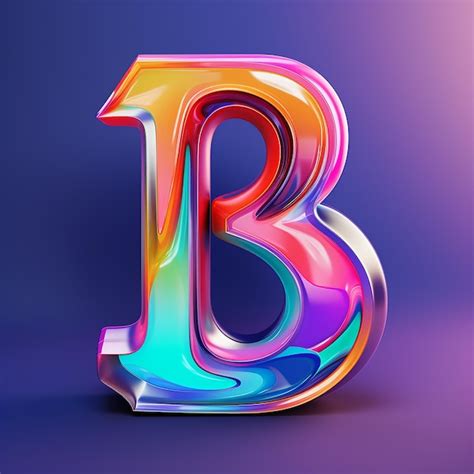 Letras Renderizadas En D Texto Goteando Con Colores Frescos En D