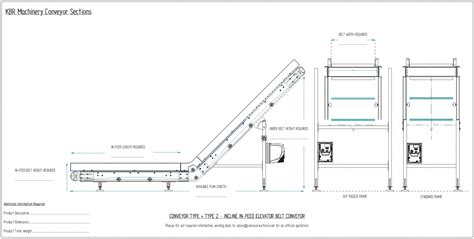 Incline Elevator Conveyors Quality Custom Built In Feed Incline Conveyorsconveyor Sections