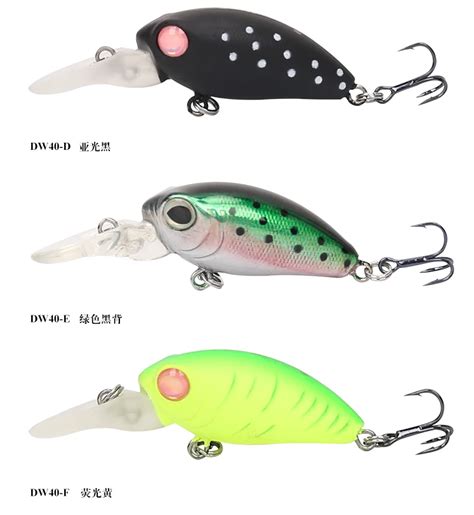 Trulinoya Dw40 32Mm 2 7G Mini Crank Fishing Lure Cute Hard Bait Diving