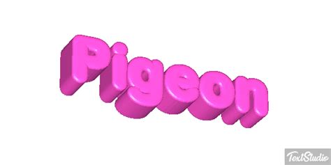 Pigeon Animal Animated GIF Logo Designs