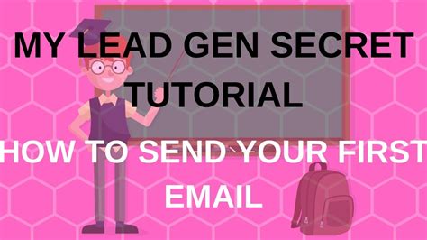 My Lead Gen Secret Tutorial How To Send Your First Email 919 459 7585