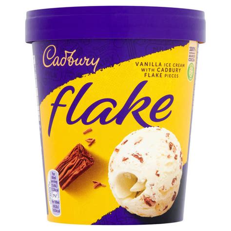 Cadbury Flake 99 Ice Cream Tub 480ml | Ice Cream Tubs | Iceland Foods