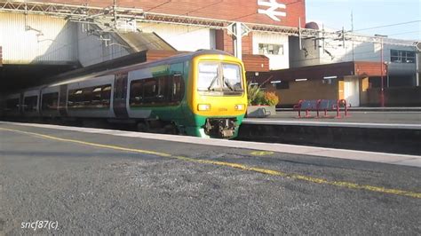 London Midland Class 323 Departs At Birmingham International Youtube