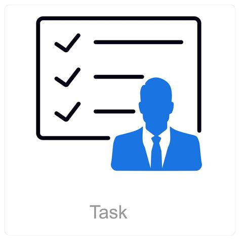 task  checklist icon concept  vector art  vecteezy