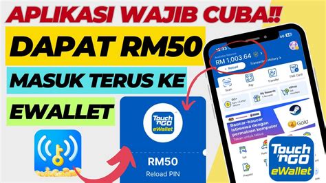 CARA DAPAT TOPUP FREE TOUCH N GO EWallet Di Happy WiFi YouTube