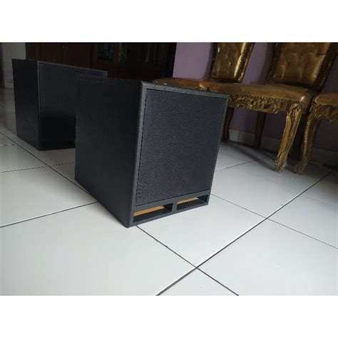 Jual Box Speaker Subwoofer Bass Inch Kotak Bahan Tebal Shopee