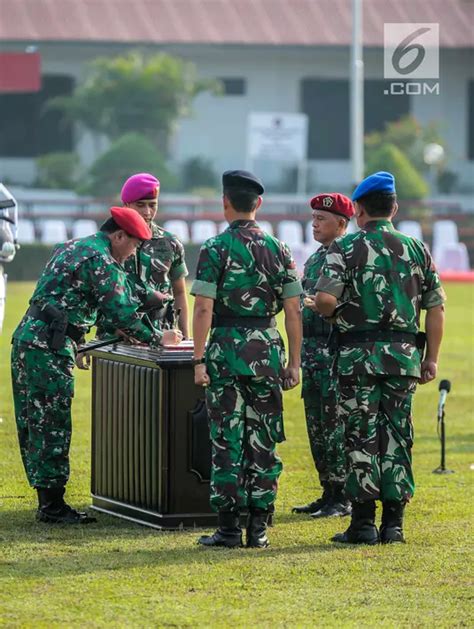 Foto Panglima Tni Resmikan Koopssus Pasukan Khusus Lintas Matra