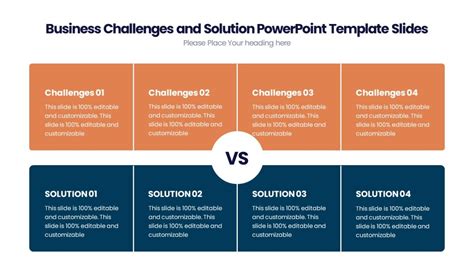 Business Challenges and Solution PowerPoint Template Slides - PPTUniverse