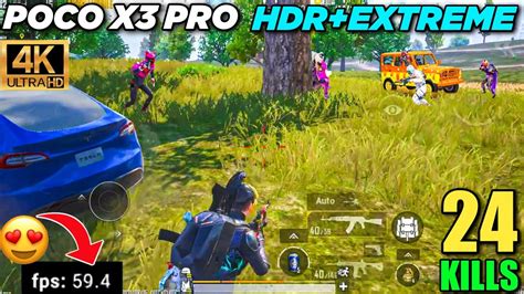 Poco X Pro Hdr Extreme K Fps Pubg Test I Poco X Pro Pubg With