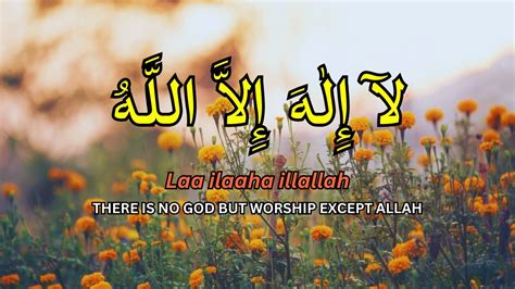 Dzikir Daily Lailahaillallah To Reduce Stress And Easy Sleep Youtube