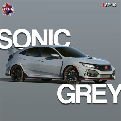sonic grey pearl splash paints