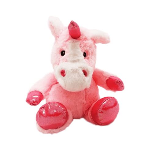 APOSAN UNICORNIO CALENTITOS PELUCHE CON SACO DE SEMILLAS 20 CM