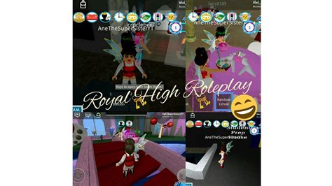 Roblox Royal High Roleplay With Livia Youtube