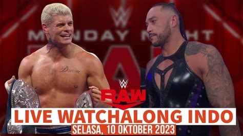 Wwe Raw Watchalong Okt Indonesia Youtube