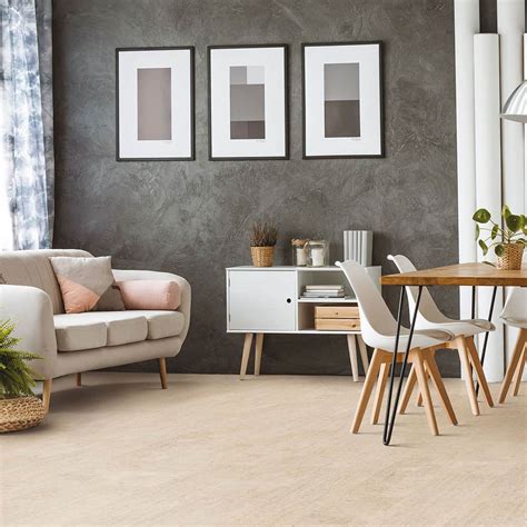 Wise By Amorim 100 Waterproof Cork Flooring In Fashionable Antique White