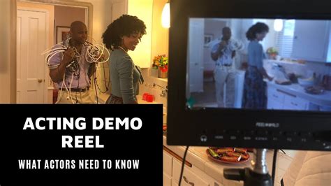 How To Make An Outstanding Acting Demo Reel Youtube