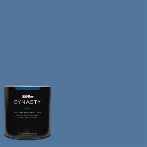 BEHR DYNASTY 1 Qt 580D 6 Liberty Satin Enamel Interior Stain Blocking