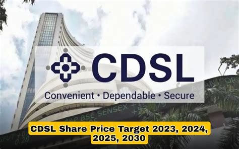 Cdsl Share Price Target Cdsl Share Price