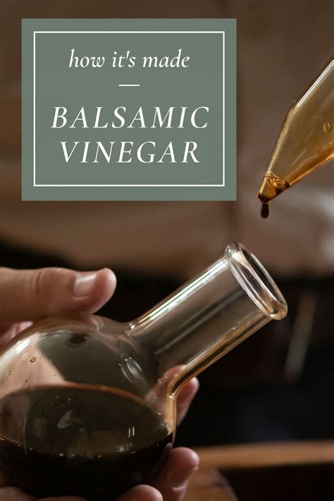 What Is Balsamic Vinegar And How Is It Made Artofit