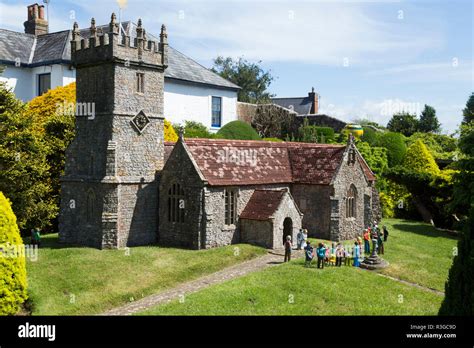 All Saints Church Ventnor Featured In Miniature Size Miniaturised