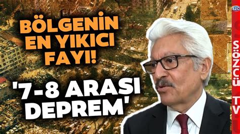 Süleyman Pampal dan Korkutan Deprem Uyarısı Hatay ı Uyardı YIKICI