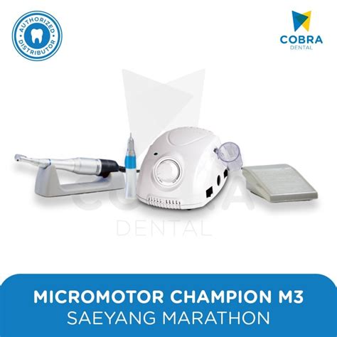 Saeyang Marathon M Champion Micromotor Pt Cobra Dental Indonesia