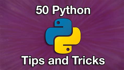 Python Tips And Tricks For Beginners Youtube