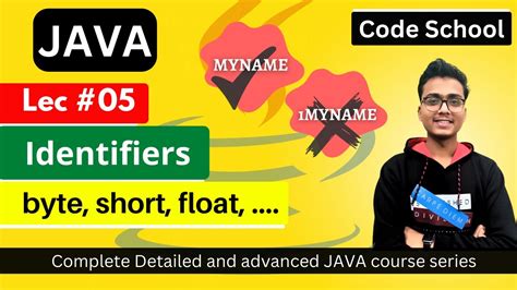 Java Naming Conventions Identifiers With Examples Java Full Course