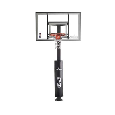 Spalding 60 Glass 888 Series In Ground Backyard Basketball Hoop 88830g