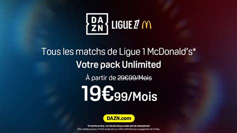 Profitez de cette offre DAZN pour suivre les matchs du week end à prix