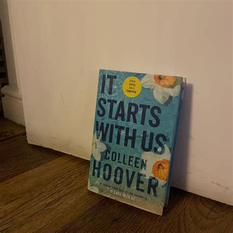 It Starts With Us Colleen Hoover Sequel To It Ends Depop