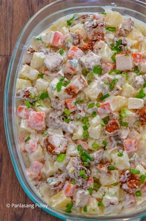 Fried Chicken Potato Salad Recipe Panlasang Pinoy