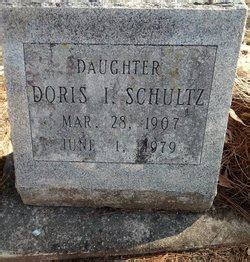 Doris I Connick Schultz 1907 1979 Homenaje De Find A Grave