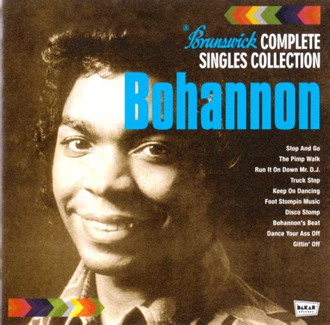 Bohannon Brunswick Complete Singles Collection Releases Discogs