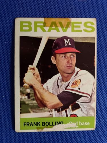 Topps Frank Bolling Ebay