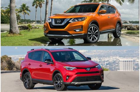 Nissan Rogue Compared To Toyota Rav4