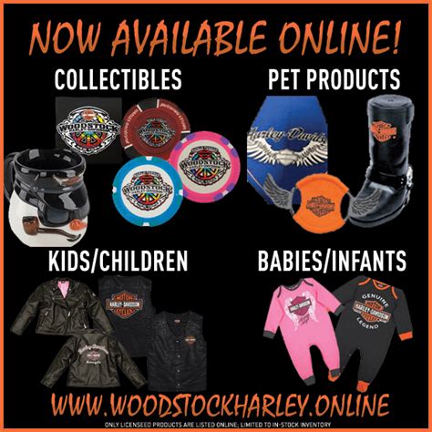 General Merchandise | Woodstock H-D Kingston, N.Y | Woodstock Harley ...