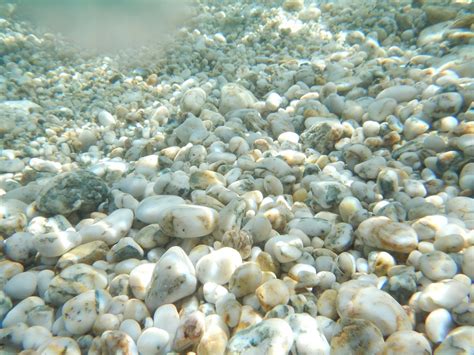 Gambar Pantai Pemandangan Alam Pasir Kerikil Bahan Batu Karang