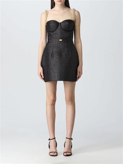 Elisabetta Franchi Dress For Woman Black Elisabetta Franchi Dress