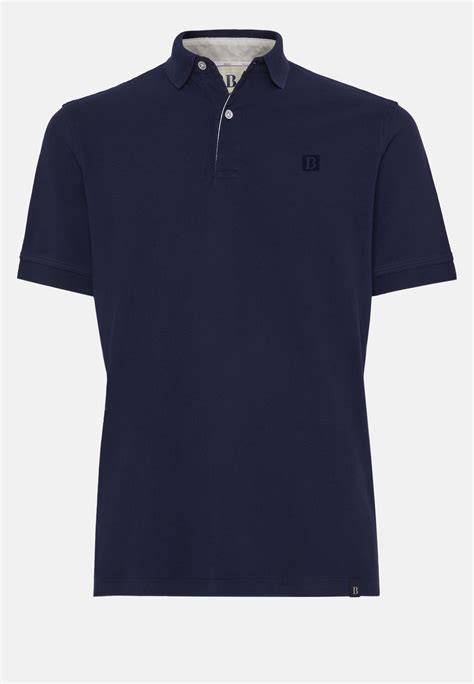 Regular Fit Cotton Pique Polo Shirt Boggi