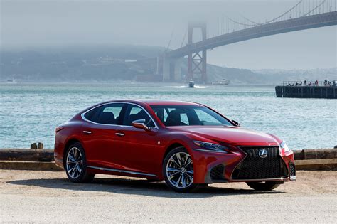 2018 Lexus LS 500 F Sport Adds Visual Aggression Handling Pack To Halo