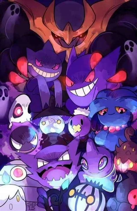 Fondo De Pantalla De Pokemon Tipo Fantasma