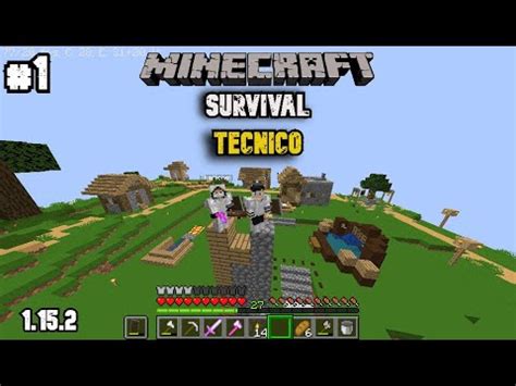 Me Hice Un SURVIVAL TECNICO TRYHARD En MINECRAFT 1 15 2 1 YouTube