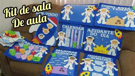 Kit De Sala De Aula No Tema Astronauta Decoraciones De Aulas Para