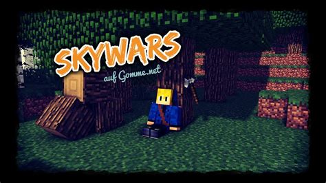 Minecraft Skywars 01 Mal Eine Runde Skywars Auf Gomme YouTube