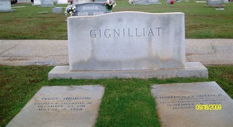 Peggy Thomson Gignilliat Memorial Find A Grave