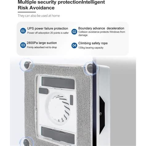 Schiuma Robot Nettoyeur De Vitres Robot Laveur De Vitre Automatique