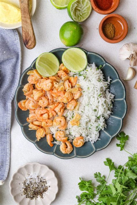 Cilantro Lime Shrimp And Rice Food Faith Fitness