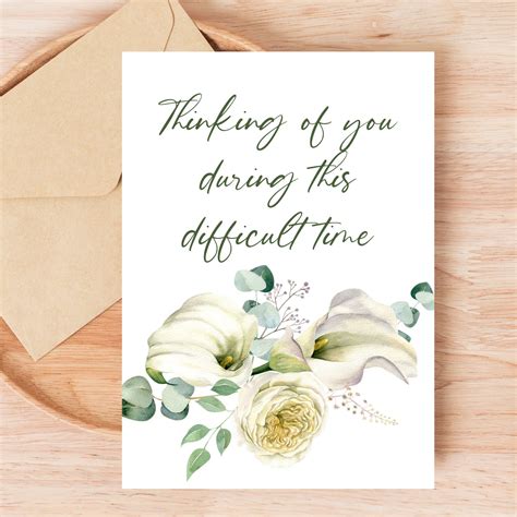 Thinking of You During This Difficult Time Digital Greeting Card