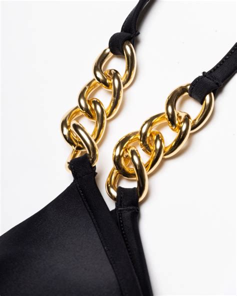 Sujetador Bikini Triangular Con Relleno Moschino Swim A5730 Negro 19 A5730 01 PROF Online Store